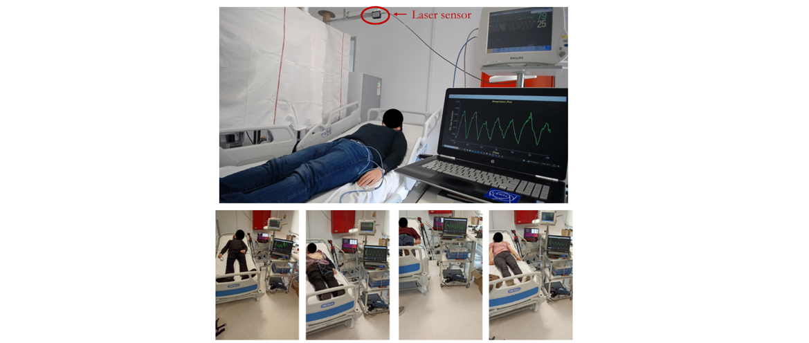 Preliminary measurements trials on healthy volunteers (Image: CERN).